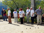 Un concours de pétanque mémorable